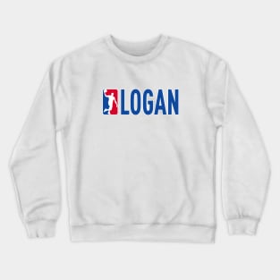 Logan NBA Basketball Custom Player Your Name T-Shirt Crewneck Sweatshirt
